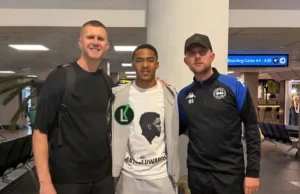 Sundowns Youngster Thato Sibiya Heads to France to Complete Lille Move Thato Sibiya latest news. Thato Sibiya Lille transfer. Mamelodi Sundowns transfer news. Sundowns youngster. Thato Sibiya transfer. Lille OSC. Lille transfer news. South African players in Europe. Sundowns academy. Thato Sibiya France. Thato Sibiya stats. PSL transfer news. South African football. Amajita. Sundowns news. Thato Sibiya Lille