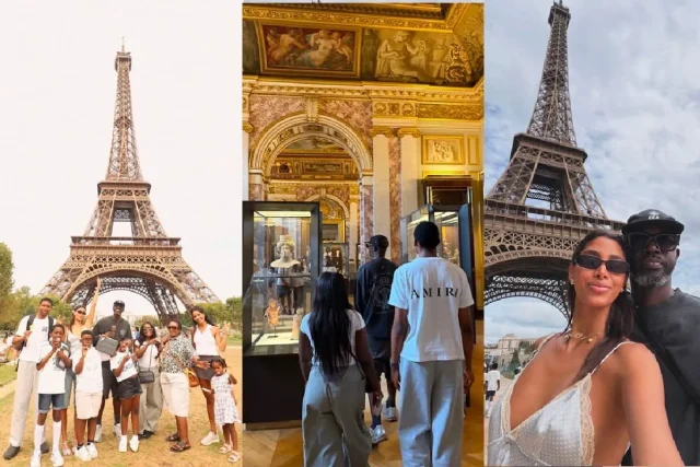 Black Coffee Enjoys Paris Family Holiday With Girlfriend Victoria Gonzalez Black Coffee Paris family holiday. Black Coffee Paris. Black Coffee family. Black Coffee girlfriend Victoria Gonzalez. Nkosinathi Maphumulo. Black Coffee Instagram. Black Coffee vacation. Black Coffee latest news. Black Coffee Art Legacy Fund. Art Legacy Fund. Black Coffee Foundation. DJ Tira. Merlon. South African celebrities. South African DJ