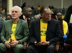 Danny Jordaan Tried to Convince Hugo Broos to Stay With Bafana Bafana Hugo Broos Bafana Bafana. Danny Jordaan Hugo Broos. Hugo Broos exit. Bafana Bafana coach. Bafana Bafana latest news. SAFA news. Pitso Mosimane Bafana Bafana. Pitso Mosimane successor. Hugo Broos South Africa. Bafana Bafana 2026 World Cup. South Africa national team