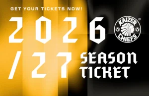 Kaizer Chiefs Launch 2026/27 Season Tickets: Pricing, Perks, and Booking Details Kaizer Chiefs season tickets, Betway Premiership 2026/27, FNB Stadium, Amakhosi season ticket cost, MyTicket App. Kaizer Chiefs Season Ticket Prices 2026/27: Benefits & How to Buy