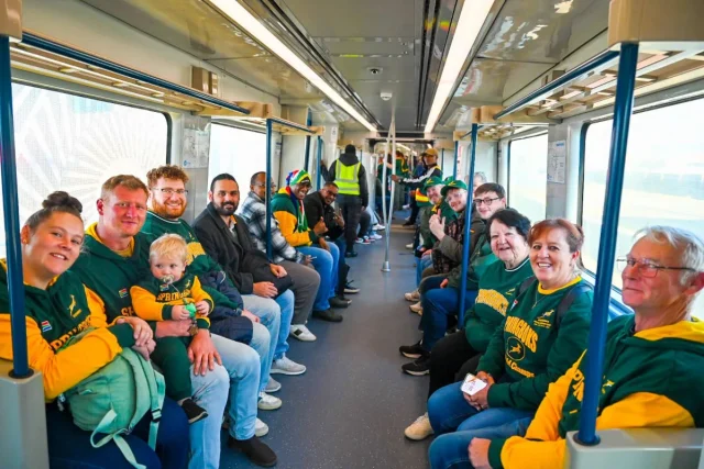 Springboks vs All Blacks train services PRASA, Springboks, All Blacks, Springboks vs All Blacks, rugby, Ellis Park, Johannesburg, Cape Town Stadium, PRASA trains, train services, Gauteng, Western Cape, Lions vs All Blacks, rugby fans, South African rugby.