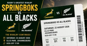 How Much Does It Cost to Take a Family of Four to See the Springboks vs All Blacks? Springboks ticket prices. Springboks vs All Blacks tickets. All Blacks vs Springboks. Springboks tickets 2026. Springboks match costs. cost to watch Springboks. Ellis Park tickets. FNB Stadium tickets. Cape Town Stadium tickets. Springboks family outing. South Africa rugby tickets. Springboks vs All Blacks ticket prices