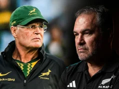 All Blacks Boss Dave Rennie Hails Rassie Erasmus Ahead of Tour Kickoff Stormers vs All Blacks 2026, All Blacks South Africa tour, Rugbys Greatest Rivalry, Evan Roos Springboks, Freedom Cup 2026. Dave Rennie Rassie Erasmus All Blacks