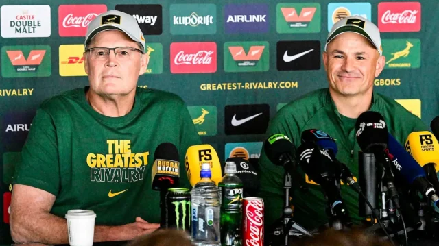 Rassie Erasmus referee message, Springboks vs All Blacks 2026, Jaco Peyper World Rugby laws, Springboks set piece rules Matthew Carley.