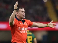 World Rugby Confirms Referees for Springboks vs All Blacks Tour Springboks vs All Blacks referees, World Rugby appointments, Rugby’s Greatest Rivalry. Matthew Carley, Nika Amashukeli, Angus Gardner, Karl Dickson, Springbok fixtures.