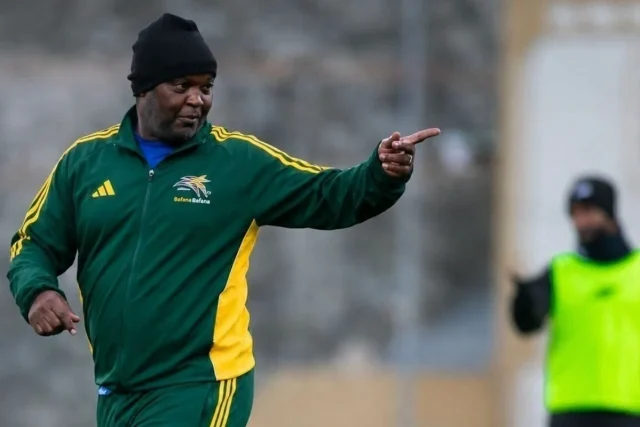 Pitso Mosimane’s First Six Bafana Bafana Fixtures Confirmed Pitso Mosimane, Bafana Bafana, Pitso Mosimane fixtures, Bafana Bafana fixtures, 2027 AFCON qualifiers, South Africa vs Guinea, South Africa vs Kenya, South Africa vs Eritrea, Bafana Bafana news, SAFA, AFCON 2027