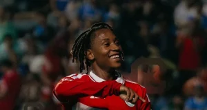 Puso Dithejane Wins Chicago Fire Award as Bafana Bafana Call-Up Looms Puso Dithejane. Puso Dithejane Chicago Fire. Puso Dithejane Player of the Month. Puso Dithejane Bafana Bafana. Bafana Bafana call-up. Pitso Mosimane. Chicago Fire. MLS. Kaizer Chiefs. TS Galaxy. South African footballers abroad. Bafana Bafana news. AFCON 2027 qualifiers