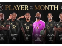Orlando Pirates Name Six Contenders for August Player of the Month Award Orlando Pirates Player of the Month. Orlando Pirates August Player of the Month, Pirates Player of the Month 2026, Oswin Appollis, Sipho Chaine, Tshepang Moremi, Gamphani Lungu, Lebone Seema, Thapelo Mokobodi