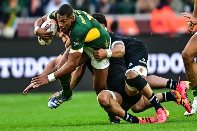 Springboks Make Two Changes for All Blacks Decider in Baltimore Springboks, Springboks vs All Blacks, Rassie Erasmus, Damian Willemse, Morné van den Berg, All Blacks, Springboks team, Baltimore Test, Rugby’s Greatest Rivalry, South African rugby, rugby news