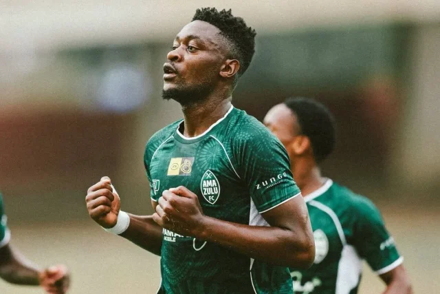 AmaZulu Star Thandolwenkosi Ngwenya Wins August Player of the Month Thandolwenkosi Ngwenya. Thandolwenkosi Ngwenya AmaZulu, AmaZulu FC. AmaZulu news. Betway Premiership. Player of the Month. Zimbabwean footballers. Zimbabwe football. AmaZulu striker, Ngwenya goals, FC Platinum, Abdeslam Ouaddou, Orlando Pirates, Brayan León. Mamelodi Sundowns. South African football