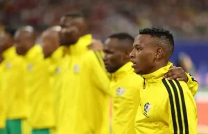 Mosimane’s Expected Bafana Bafana XI for Guinea Clash Pitso Mosimane, Bafana Bafana, Bafana starting XI, South Africa vs Guinea, Guinea, AFCON 2027, AFCON qualifiers, Ronwen Williams, Relebohile Mofokeng, Teboho Mokoena, Iqraam Rayners, PSL
