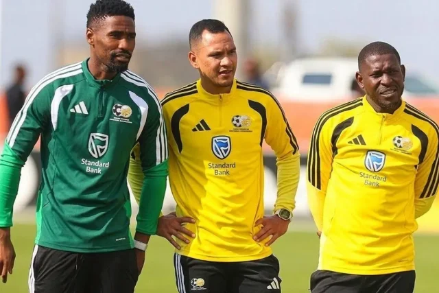 Pitso Mosimane Bafana Bafana squad. Bafana Bafana squad. Mamelodi Sundowns players. Orlando Pirates players. Bafana Bafana Guinea. Pitso Mosimane. Bafana Bafana latest news. Sundowns Bafana players. Pirates Bafana players. South Africa national team. Bafana Bafana squad selection