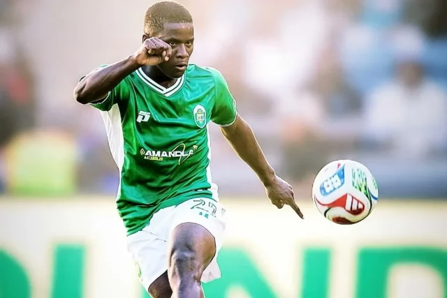 Sundowns Beat Pirates to Wandile Dube Signing in Transfer Boost Wandile Dube Sundowns. Mamelodi Sundowns transfer news, Orlando Pirates transfer news, Wandile Dube transfer, AmaZulu defender, Sundowns new signing, PSL transfer news, Thabang Matuludi