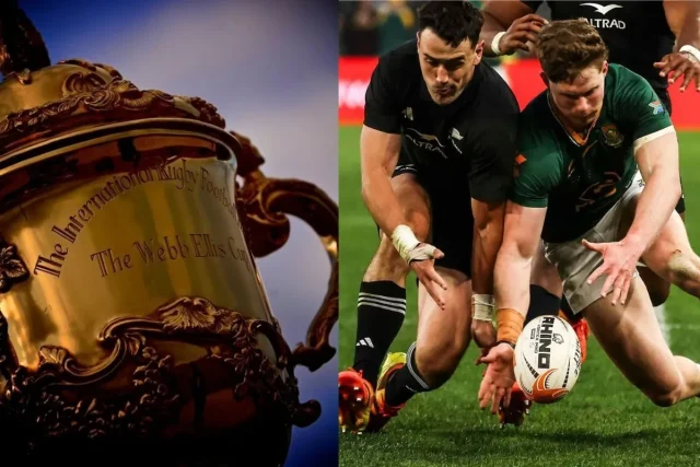 Springboks vs Wallabies: Why Perth Test Matters for 2027 Rugby World Cup Springboks vs Wallabies. Springboks vs Australia. Springboks Wallabies Perth. Springboks team. Springboks team announcement. Rassie Erasmus. 2027 Rugby World Cup. Springboks Rugby World Cup. Wallabies vs Springboks. Mandela Challenge Plate. Springboks Perth Test. South Africa rugby. Springboks latest news