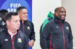 Benni McCarthy Explains Why He Leaves Kenya After International Breaks Benni McCarthy Kenya. Benni McCarthy latest news. Benni McCarthy Kenya coach. Benni McCarthy work permit. Kenya national team. Harambee Stars. Football Kenya Federation. FKF. Kenya AFCON qualifiers. 2027 AFCON qualifiers. McCarthy Kenya coaching staff
