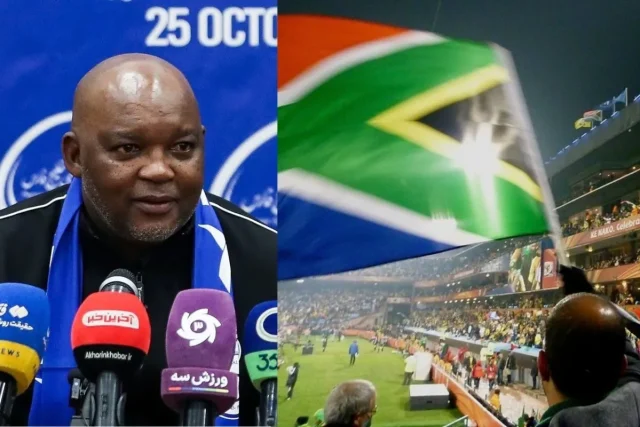 Bafana Bafana vs Eritrea: Mosimane Tests Squad Depth After Guinea Win Bafana Bafana, Pitso Mosimane, Bafana Bafana vs Eritrea, Eritrea, AFCON 2027, AFCON qualifiers, Aubrey Modiba, Nkosinathi Sibisi, Samukele Kabini, Ime Okon, South Africa football, Bafana news, SAFA, Egypt, Bafana Bafana injury update