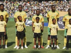 Bafana Bafana Expected XI vs Eritrea: Two Changes Could Be on the Cards Bafana Bafana, Pitso Mosimane, Eritrea, Bafana vs Eritrea, AFCON 2027, AFCON qualifiers, Bafana lineup, Bafana starting XI, Yanela Mbuthuma, Fawaaz Basadien, Samukele Kabini, Aubrey Modiba, Oswin Appollis, Relebohile Mofokeng, South African football