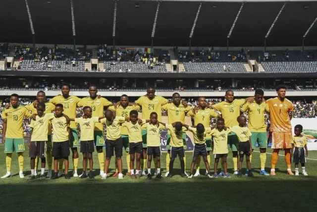 Bafana Bafana Injury Blow: Mokoena and Modiba Out Against Eritrea Bafana Bafana. Bafana Bafana news. Pitso Mosimane. Teboho Mokoena injury. Aubrey Modiba injury. Bafana Bafana vs Eritrea. South Africa vs Eritrea. 2027 AFCON qualifiers. Bafana Bafana team news. Bafana Bafana lineup. Mokoena replacement. Modiba replacement. Bafana Bafana squad