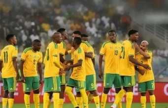 Bafana Bafana Thrash Eritrea 5-0 in Cairo to Go Top of Group D Bafana Bafana, Eritrea, South Africa, AFCON 2027, AFCON qualifiers, Relebohile Mofokeng, Oswin Appollis, Pitso Mosimane, Group D