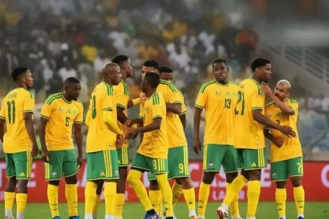 Eritrea vs Bafana Bafana: SABC 2 Broadcast, Kick-Off Time & Streaming Eritrea vs Bafana Bafana. Bafana Bafana. Bafana Bafana vs Eritrea. Eritrea vs South Africa. Bafana Bafana live. Bafana Bafana TV channel. Bafana Bafana kick-off time. SABC 2. SABC Plus. Bafana Bafana live stream. AFCON 2027 qualifiers. 2027 AFCON. Pitso Mosimane. Bafana Bafana news. South Africa football