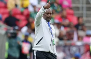 Pitso Mosimane Needs the Same Patience Hugo Broos Received, Says Owen da Gama Pitso Mosimane Bafana Bafana. Owen da Gama, Hugo Broos, Bafana Bafana coach, Pitso Mosimane return, Bafana Bafana news, Pitso Mosimane tactics, Bafana Bafana Guinea, South Africa football, 2027 AFCON qualifiers
