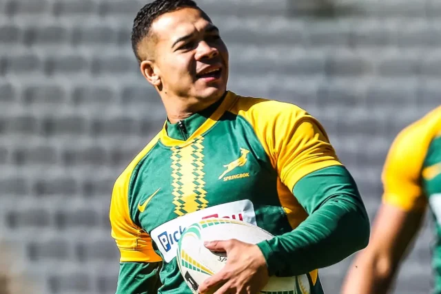 Cheslin Kolbe Breaks Jaw in Springboks vs All Blacks Cheslin Kolbe, Springboks, All Blacks, Rassie Erasmus, rugby, rugby injury, Springboks injury, Baltimore Test, New Zealand rugby, South African rugby