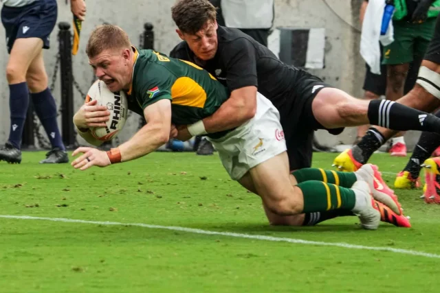 Springboks, All Blacks, Springboks vs All Blacks, Springboks player ratings, Morne van den Berg, Kurt-Lee Arendse, Malcolm Marx, Damian de Allende, Jasper Wiese, Rugby, South Africa Rugby, New Zealand Rugby