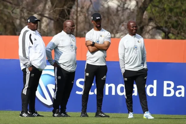 Bafana Bafana vs Guinea: Mosimane Confident Ahead of AFCON Qualifier Bafana Bafana vs Guinea. Pitso Mosimane. Bafana Bafana AFCON 2027. Guinea AFCON qualifier. South Africa vs Guinea. Bafana Bafana latest news. 2027 AFCON qualifiers. Bafana Bafana squad. Tshepang Moremi. Lebohang Maboe injury. Orlando Stadium. South Africa AFCON qualification
