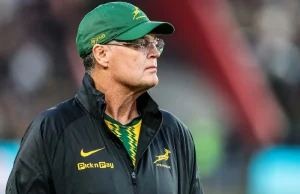 Rassie Erasmus Defends Springbok Rotation Strategy Amid Cap Criticism Rassie Erasmus latest news. Springboks squad rotation. Springbok Test caps. Springboks selection. Jake White Springboks. Springboks new players. Springboks young players. Springboks All Blacks series. South Africa rugby. Springbok coach. Rassie Erasmus Springboks selection