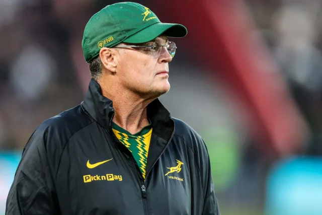 Rassie Erasmus Defends Springbok Selection and Rotation Strategy Rassie Erasmus latest news. Springboks squad rotation. Springbok Test caps. Springboks selection. Jake White Springboks. Springboks new players. Springboks young players. Springboks All Blacks series. South Africa rugby. Springbok coach. Rassie Erasmus Springboks selection