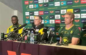 Springboks Confirm Team Announcement Time for Wallabies Test Springboks team announcement. Springboks vs Wallabies. Springboks team news. Rassie Erasmus. Springboks lineup. Springboks team selection. Wallabies vs Springboks. Springboks squad. Handre Pollard. Canan Moodie. Franco Mostert