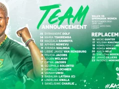 Springbok Women Name Team for Wales Clash as WXV Global Series Begins Springbok Women, Springbok Women team, South Africa Women rugby, Wales Women rugby, WXV Global Series 2026, Springbok Women squad, Springbok Women vs Wales, Babalwa Latsha, Maria Tshiremba, Logan Welman, Franzel September. Springbok Women vs Wales