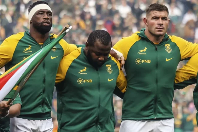 Springboks Confirm Fiji Test as Final 2027 World Cup Warm-Up Springboks, South Africa Rugby, Fiji Rugby, Flying Fijians, Rassie Erasmus, Rugby World Cup 2027, Springboks vs Fiji, Springboks World Cup, Australian rugby, Polytec Stadium, Gosford