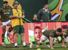Springboks and All Blacks to share SAME flight to USA after FNB Stadium showdown Springboks and All Blacks same flight. Springboks vs All Blacks. Springboks Baltimore Test. All Blacks Baltimore. Springboks USA tour. Rassie Erasmus. Springboks FNB Stadium. M&T Bank Stadium rugby. Springboks squad. Handré Pollard. Grant Williams. Canan Moodie