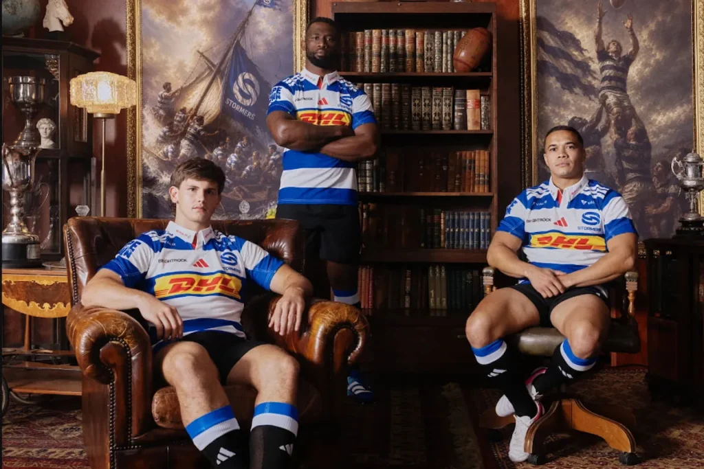 Siya Kolisi and Cheslin Kolbe Stormers return. Siya Kolisi Stormers return. Cheslin Kolbe Stormers return. Stormers new jersey 2026. Stormers 2026/27 season. DHL Stormers. Stormers URC 2026/27. Siya Kolisi Cape Town. Cheslin Kolbe Cape Town. Stormers new kit. Project 2029 Stormers