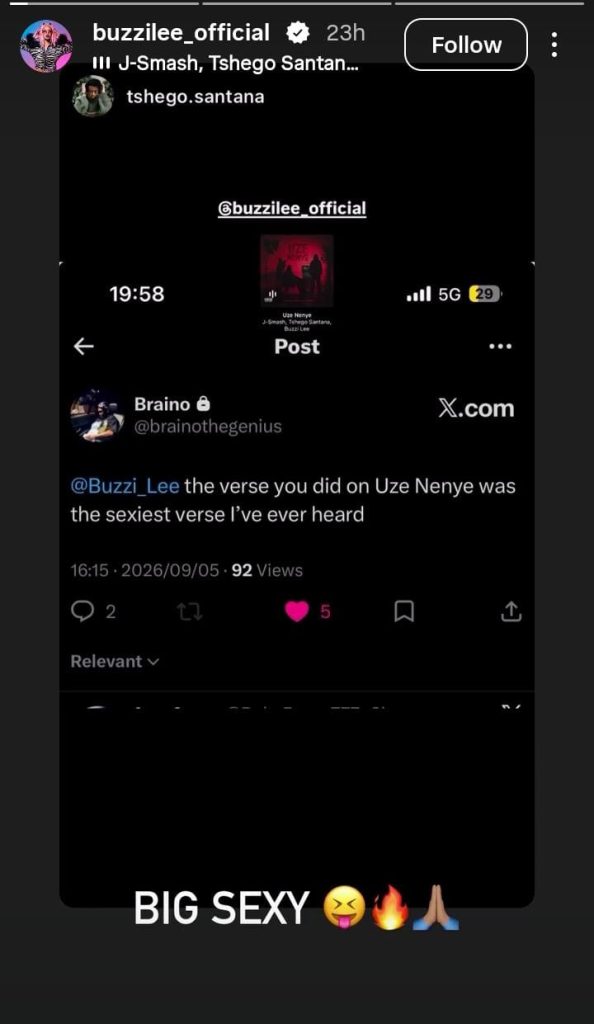 Buzzi Lee, Uze Nenye, J-Smash, Tshego Santana, SA Hip-Hop, South African Hip-Hop, Buzzi Lee music, Buzzi Lee verse, Entertainment Lords, SA music