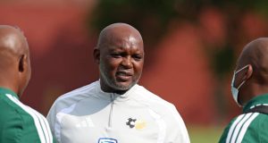 Pitso Mosimane on Puso Dithejane: Bafana Coach Urges Patience as Attacker Looks to Impress Pitso Mosimane on Puso Dithejane. Puso Dithejane Bafana Bafana. Pitso Mosimane latest news. Bafana Bafana squad. Puso Dithejane assessment. South African football. Bafana Bafana coach. Dithejane national team chances. Bafana Bafana camp