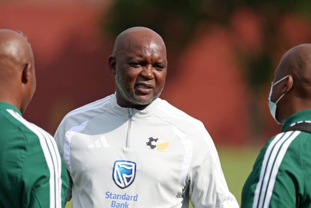Pitso Mosimane on Puso Dithejane and His Bafana Bafana Future Pitso Mosimane on Puso Dithejane. Puso Dithejane Bafana Bafana. Pitso Mosimane latest news. Bafana Bafana squad. Puso Dithejane assessment. South African football. Bafana Bafana coach. Dithejane national team chances. Bafana Bafana camp
