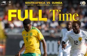 Bafana Bafana Move Top of Group D After Victory Over Guinea Bafana Bafana top Group D. Bafana Bafana vs Guinea. South Africa vs Guinea. Pitso Mosimane. Ime Okon. Samukelo Kabini. AFCON 2027 qualifiers. Group D. Bafana Bafana latest. Orlando Stadium. South Africa football