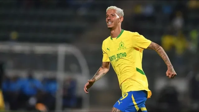 Miguel Cardoso Reveals Arthur Sales Conversation Before Sundowns Return Arthur Sales. Miguel Cardoso, Arthur Sales injury return, Mamelodi Sundowns, Arthur Sales Sundowns, Sundowns vs Al Ahli Jeddah, Sundowns news, Betway Premiership