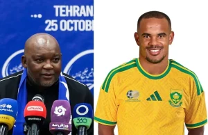 Iqraam Rayners Ends Bafana Bafana Striker Drought Against Eritrea Iqraam Rayners, Bafana Bafana, Bafana Bafana Striker, Striker Drought, Eritrea, AFCON 2027, AFCON Qualifiers, Pitso Mosimane, Lyle Foster, Evidence Makgopa, Yanela Mbuthuma, Relebohile Mofokeng, SA Football, Mzansi Football, South African Football
