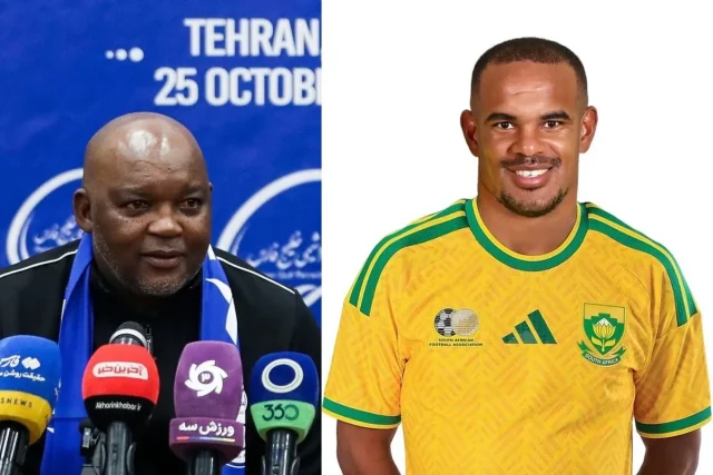 Iqraam Rayners Ends Bafana Bafana Striker Drought Against Eritrea Iqraam Rayners, Bafana Bafana, Bafana Bafana Striker, Striker Drought, Eritrea, AFCON 2027, AFCON Qualifiers, Pitso Mosimane, Lyle Foster, Evidence Makgopa, Yanela Mbuthuma, Relebohile Mofokeng, SA Football, Mzansi Football, South African Football