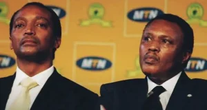 khoza and Motsepe: the family bond behind football’s biggest rivalry Khoza Motsepe family. Irvin Khoza, Patrice Motsepe, Tlhopie Motsepe, Pirates vs. Sundowns rivalry, MTN8 final 2026, Orlando Pirates chairman, Mamelodi Sundowns chairman