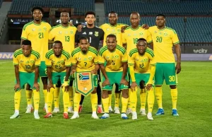 Dithejane Scores on Debut as Bafana Bafana Beat Egypt 1-0 in Cairo Bafana Bafana beat Egypt. Egypt vs Bafana Bafana result. Puso Dithejane debut goal. Bafana Bafana 1-0 Egypt. Pitso Mosimane Egypt Cairo. Sage Goss saves. Bafana Bafana friendly report. Egypt vs South Africa match report. Bafana Bafana news. Soccer, Bafana Bafana, Pitso Mosimane, Egypt, International Friendly, Match Report, Puso Dithejane