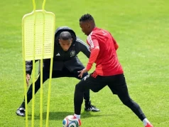 Mohau Nkota spotted with new Orlando Pirates jersey number Mohau Nkota Orlando Pirates jersey number, Mohau Nkota Pirates return, Orlando Pirates latest news, Mohau Nkota injury, Mohau Nkota Al-Ettifaq, Orlando Pirates No. 21, Pirates squad 2026