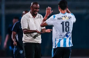 Rulani Mokwena Makes Perfect Start at Pyramids FC Rulani Mokwena Pyramids FC, Rulani Mokwena Egypt, Pyramids FC, Egyptian Premier League, CAF Champions League, Mamelodi Sundowns, Orlando Pirates, South African coach, Rulani Mokwena record