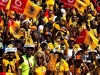 FNB Stadium Big Screen Shows Pirates Match During Chiefs vs Stellenbosch, and Social Media Reacts Pirates match FNB big screen. Chiefs vs. Stellenbosch 1-1. Orlando Pirates 3-0 TS Galaxy. FNB Stadium big screen viral video. Kaizer Chiefs fans reaction. Soweto derby banter. Betway Premiership viral moment. Chiefs Stellenbosch draw