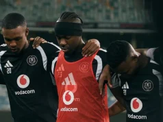Lineup Confirmed: Three Changes for Orlando Pirates Against African Stars Orlando Pirates vs African Stars lineup, Abdeslam Ouaddou, Orlando Pirates starting 11, CAF Champions League lineup, Sipho Chaine.