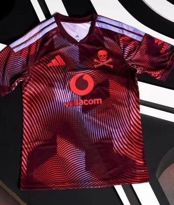 Orlando Pirates unveil new adidas third jersey for 2026/27 season Orlando Pirates third jersey. Orlando Pirates' new jersey 2026/27. Orlando Pirates adidas jersey. Pirates third kit. Orlando Pirates kit 2026. Orlando Pirates jersey. Pirates new kit. Orlando Pirates South Africa Fashion Week. Soweto-inspired football jersey. Orlando Pirates CAF Champions League