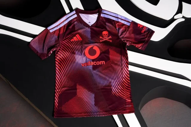 Orlando Pirates unveil new adidas third jersey for 2026/27 season Orlando Pirates third jersey. Orlando Pirates' new jersey 2026/27. Orlando Pirates adidas jersey. Pirates third kit. Orlando Pirates kit 2026. Orlando Pirates jersey. Pirates new kit. Orlando Pirates South Africa Fashion Week. Soweto-inspired football jersey. Orlando Pirates CAF Champions League